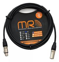 Cabo Mr Mister Mix 5 Metros Xlr Canon Macho E Fêmea