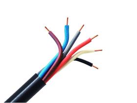 Cabo Multi Vias para Instalação Automotiva com 6 Fios 1,0 Mm Isolado Preto - Rolo 25 Metros