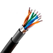 Cabo multicameras 4x24awg blindado dup capa ext 300m telecam