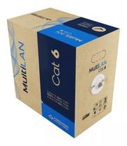 Cabo multilan cat.6 u/utp 24awgx4p cm cz caixa 305m 23400220