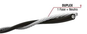 Cabo Multiplex Duplex 25mm 1Kv Preto Nu Megatron Cabo Multiplex Duplex 25mm 1Kv Preto Nu Megatron
