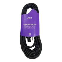 Cabo mxt speakon macho + p10 macho mono o.d.6.5mm preto 10m