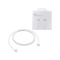 Cabo Novo USBC 1 Metro Turbo Lightning Branco Compativel com Iphone 15 15 Promax 16 16 Promax 17 17 Promax Envio Rapido