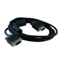 Cabo NWT para Monitor VGA HD15M x HD15M 1,50 Metros Preto