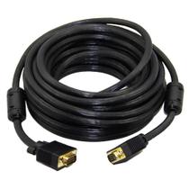 Cabo Nwt Para Monitor Vga Hd15m X Hd15m 20m Preto Com Filtro Cabo Nwt Para Monitor Vga Hd15m X Hd15m 20m Preto Com Filtro