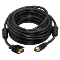 Cabo nwt para monitor vga hd15m x hd15m 20m preto com filtro Cabo nwt para monitor vga hd15m x hd15m 20m preto com filtro