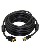 Cabo NWT para Monitor VGA HD15M x HD15M 25 Metros - Preto