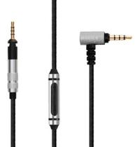 Cabo Nylon Com Microfone Para Sennheiser Hd598 Hd558 Hd518 Cabo Nylon Com Microfone Para Sennheiser Hd598 Hd558 Hd518