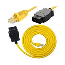 Cabo OBD2 Para Ethernet BMW Série F G ENET RJ45 Compatível Com Adaptador E-SYS Icom Cabo OBD2 Para Ethernet BMW Série F G ENET RJ45 Compatível Com Adaptador E-SYS Icom