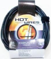 Cabo On Stage Hot Wires P10 4,57m Ic15 Para Inst. Musicais