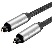 Cabo optico de audio ugreen 1m av108 preto - 10539