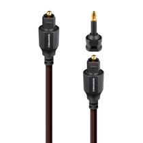Cabo óptico de fibra óptica Toslink AudioQuest Cinnamon 3m Cabo óptico de fibra óptica Toslink AudioQuest Cinnamon 3m
