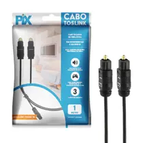 Cabo Óptico Digital Toslink Home Theater 1 Metros