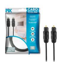 Cabo Óptico Digital Toslink Home Theater 10 Metros