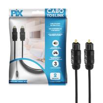 Cabo Óptico Digital Toslink Home Theater 2 Metros Cabo Óptico Digital Toslink Home Theater 2 Metros