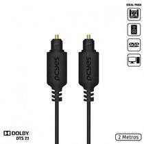 Cabo optico digital toslink macho 2 metros - pod-2 Cabo optico digital toslink macho 2 metros - pod-2