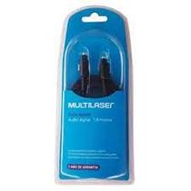 Cabo Optico Multilaser Áudio Digital - WI29 1.80m