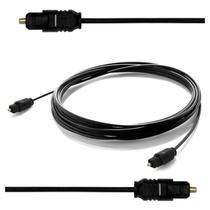 Cabo Óptico Para Áudio Digital 3m Preto Xtrad Xt-2083 Cabo Óptico Para Áudio Digital 3m Preto Xtrad Xt-2083