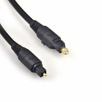 Cabo Óptico para Áudio Digital OD4.0 Toslink com 2 metros Preto Exbom CBX-OAG20 Cabo Óptico para Áudio Digital OD4.0 Toslink com 2 metros Preto Exbom CBX-OAG20