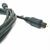Cabo Óptico para Áudio Digital OD4.0 Toslink com 2 metros Preto Exbom CBX-OAG20 Cabo Óptico para Áudio Digital OD4.0 Toslink com 2 metros Preto Exbom CBX-OAG20