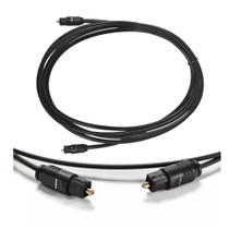 Cabo Optico Toslink Audio Digital 2 Metros Som Home Theaters Adat Processador Studio