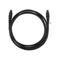 Cabo Óptico Toslink Áudio Digital Tvs Home Ddv Blu-ray - 2 Metros