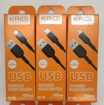 Cabo Original Kaidi Micro Usb, Tipo-V8 Cabo Original Kaidi Micro Usb, Tipo-V8