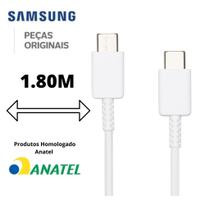 Cabo Original Samsung S24 S25 S25 Ultra S24ultra S23 plus S23 Ultra S24Plus C para C Longo 1.80M