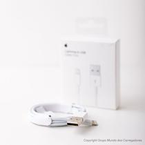 Cabo Original USB Turbo 1 Metro Lightning Branco Compativel com Iphone5-6-6s-7-8-X-XR-11-12/ipad