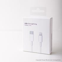 Cabo Original USBC 1 Metro Turbo Lightning Branco Compativel Iphone-11-12-13-14/ipad