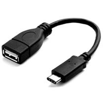 Cabo Otg Adaptador Usb Tipo C Macho Para Usb 2.0 Fêmea 15cm - Imbracom