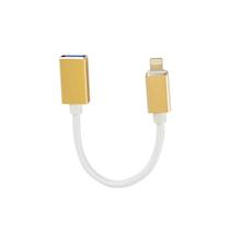 Cabo Otg Evus C-078 Lightning X Usb 2.0 15cm Cabo Otg Evus C-078 Lightning X Usb 2.0 15cm