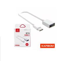 Cabo Otg Kapbom Usb Para Tipo C