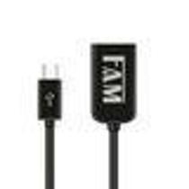 Cabo OTG Micro USB / V8 Original FAM-15cm Cabo OTG Micro USB / V8 Original FAM-15cm