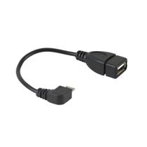 Cabo Otg Micro Usb X Usb 2.0 C-076 15cm para Dados e Carga de Celular Evus Cabo Otg Micro Usb X Usb 2.0 C-076 15cm para Dados e Carga de Celular Evus