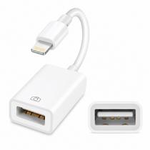 Cabo Otg Usb 3.0 Para Ios Adaptador Usb Pen Drive Lightning Dados Plug Qualidade Premium Cabo Otg Usb 3.0 Para Ios Adaptador Usb Pen Drive Lightning Dados Plug Qualidade Premium