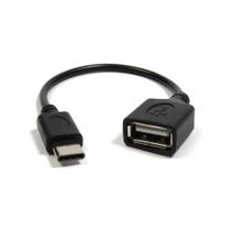 Cabo OTG USB Tipo C Macho para USB Fêmea 15cm Storm