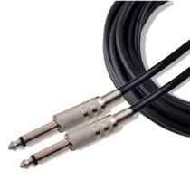 Cabo P10 3M Sem Ruído Caixa de Som Violão Teclado Cabo P10 3M Sem Ruído Caixa de Som Violão Teclado