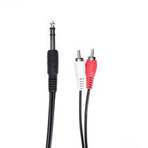 Cabo P10 Estereo x 2 Rca 2 Metros