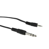 Cabo P10 Estereo x P2 Estereo 5 Metros - Tblack