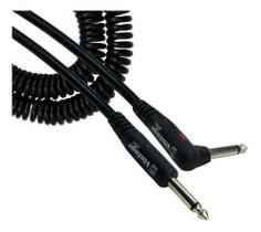 Cabo P10 Macho X P10 L 90 Vintage 9,15m Espiral Preto Nf-e - MAC CABOS