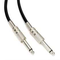 Cabo P10 Mono 5 Metros Para Guitarra Violão Baixo Teclado Cabo P10 Mono 5 Metros Para Guitarra Violão Baixo Teclado