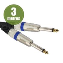 Cabo P10 Mono Metal 3 Metros - 5153 - Chip Sce Cabo P10 Mono Metal 3 Metros - 5153 - Chip Sce
