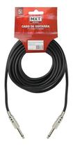 Cabo P10 Mono X P10 Mono 5 Metros Guitarra Violão Baixo