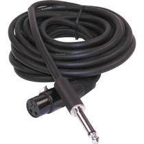 Cabo P10 Mono x XLR 10m Serie Titan Niquel CBMC0014 STORM Cabo P10 Mono x XLR 10m Serie Titan Niquel CBMC0014 STORM