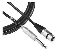 Cabo P10 Mono/xlr Fêmea 3mts Para Microfone Smxj210L0030 Roxtone Cabo P10 Mono/xlr Fêmea 3mts Para Microfone Smxj210L0030 Roxtone
