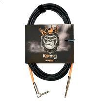 Cabo P10/P10 6,09 Metros 90 Graus Violão Guitarra Tecniforte