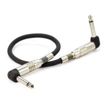 Cabo P10 P10 Para Pedal De Guitarra 90º Santo Ângelo 2 Mts Cabo P10 P10 Para Pedal De Guitarra 90º Santo Ângelo 2 Mts