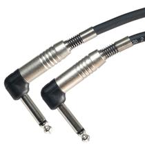 Cabo P10 P10 para Pedal de Guitarra 90º Santo Ângelo Cabo P10 P10 para Pedal de Guitarra 90º Santo Ângelo