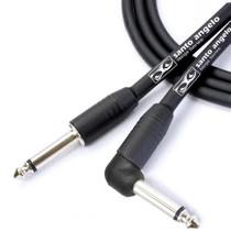 Cabo P10 / P10L para Instrumento 0,20 mm Preto Mod Ninja 15FT 4,57 mt - Santo Angelo